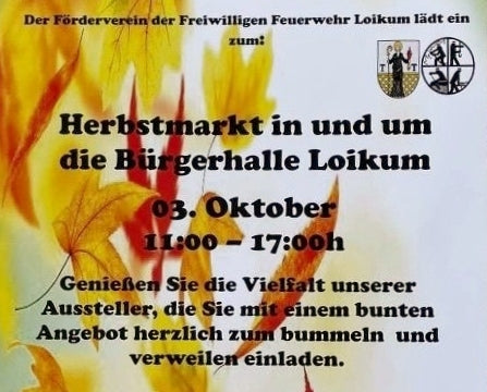 Herbstmarkt in Loikum