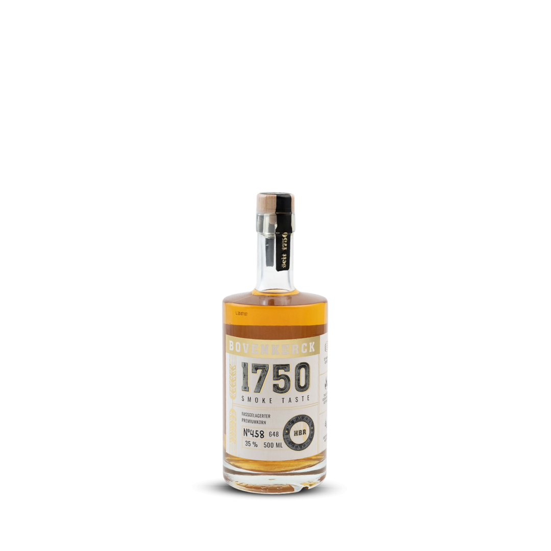 1750 Smoke Taste fassgelagerter Korn 35% Vol.