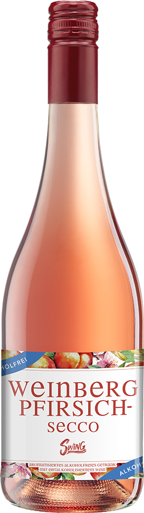 Weinbergpfirsich-Secco Alkoholfrei