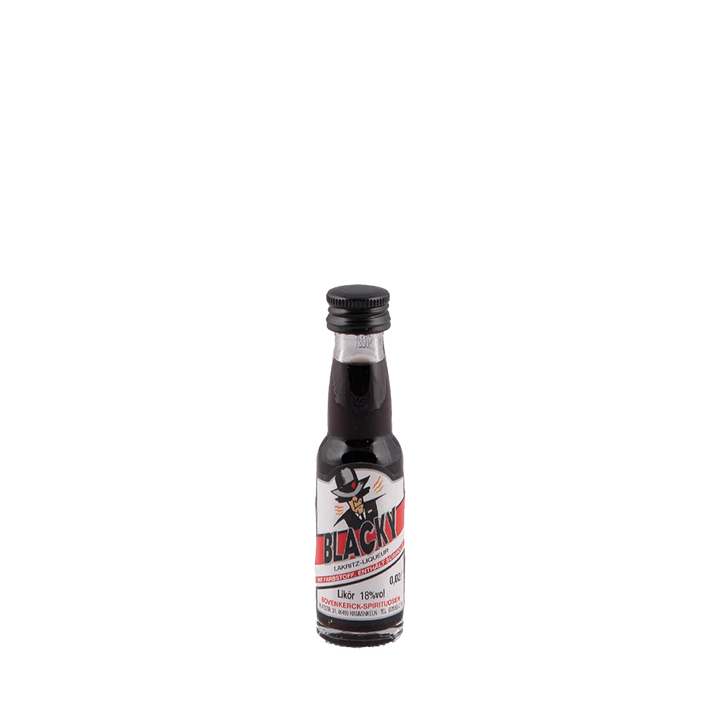 Black Jack 18% Vol. Lakritz Likör mit Süßholz und Farbstoff
