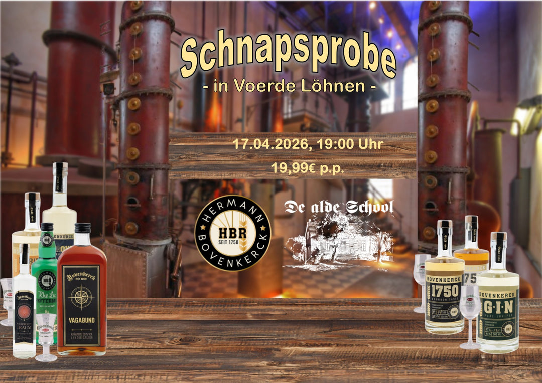 Schnapsprobe in Voerde-Löhnen