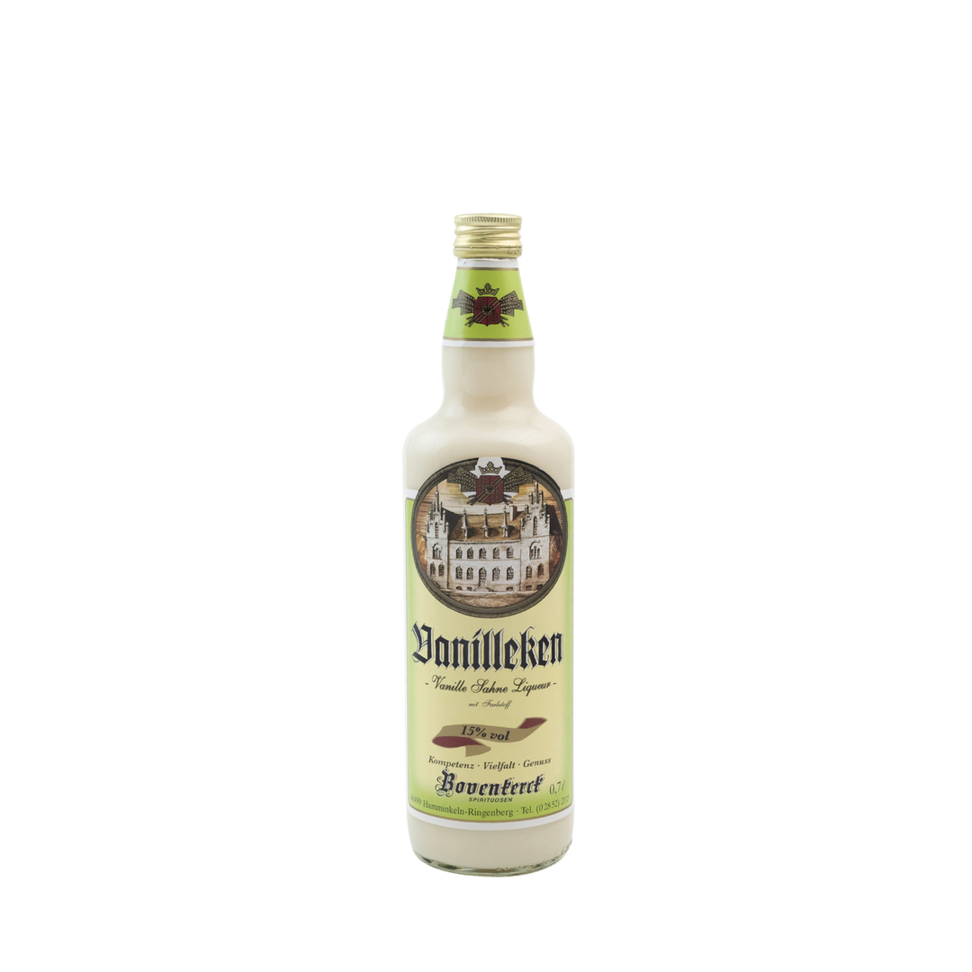 Vanilleken Sahnelikör 15% Vol.